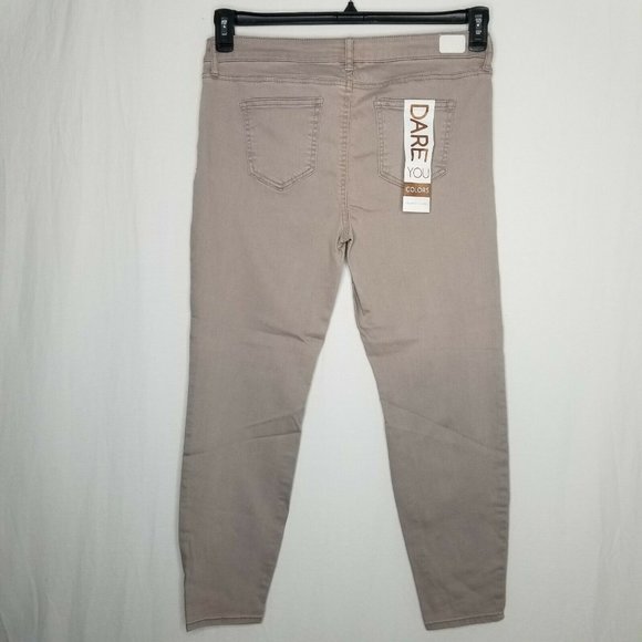 Dark Ash Colored Ankle-Length Skinny Jeans Casual - Picture 4 of 7